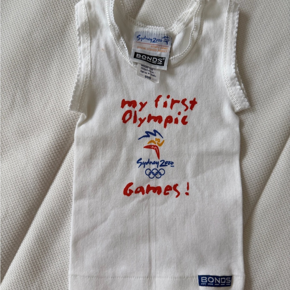 Vintage Kids/Baby Olympic Games Tank Top- Australia.